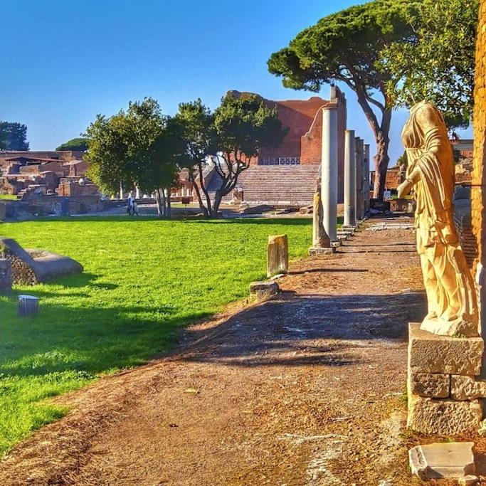 Apartamento Per Antiqua Itinere Ostia Antica Exterior foto