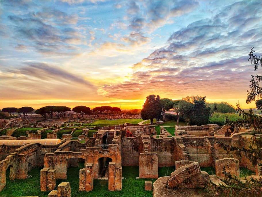 Apartamento Per Antiqua Itinere Ostia Antica Exterior foto
