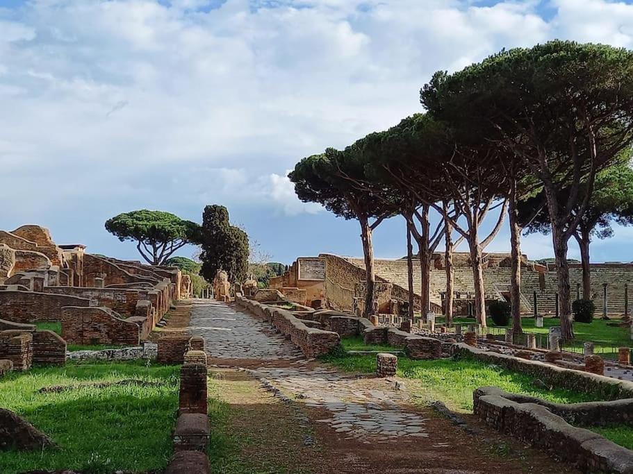 Apartamento Per Antiqua Itinere Ostia Antica Exterior foto