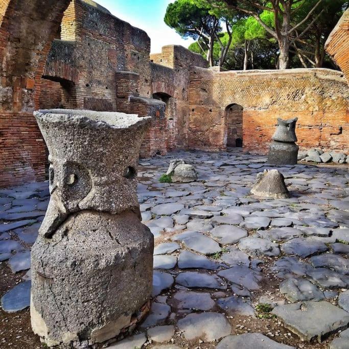 Apartamento Per Antiqua Itinere Ostia Antica Exterior foto